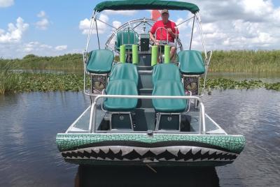 Air Boat Tour of Palm Beach in The Swamp Monster Air Boat Tour of Palm Beach in The Swamp Monster