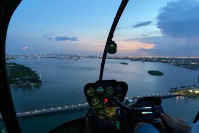 Miami Sunset Private Helicopter Tour Miami Sunset Private Helicopter Tour