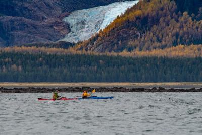 Sea kayaking -a day on the Fjord -Haines Alaska