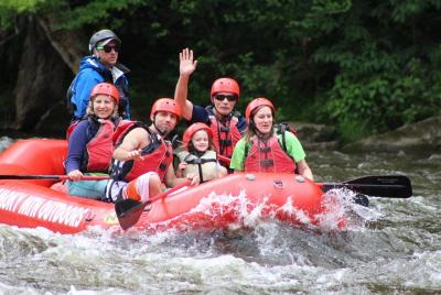 Lower Pigeon River Rafting Tour