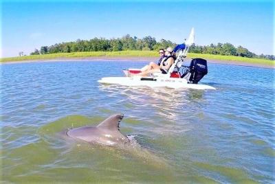 Hilton Head Guided Creek Cat Dolphin Eco Tour  Hilton Head Guided Creek Cat Dolphin Eco Tour