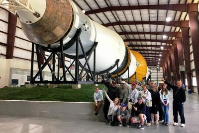Group Tour of the Space Center Houston Guided by a Real Rocket Scientist