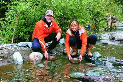 Historic Gold Panning Adventure & Salmon Bake