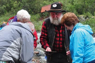 Historic Gold Panning and Salmon Bake