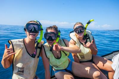 Ultimate South Island Zodiac Boat Snorkel Adventure in Kauai Ultimate South Island Zodiac Boat Snorkel Adventure in Kauai