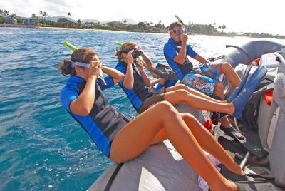 Kauai Kauai's Ultimate Na Pali Coast Zodiac Boat Snorkeling & Sea Cave Eco Tour