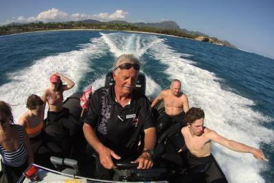 Kauai Kauai's Ultimate Zodiac Boat 2 Tank Adventure Dive (Certified Divers Only)