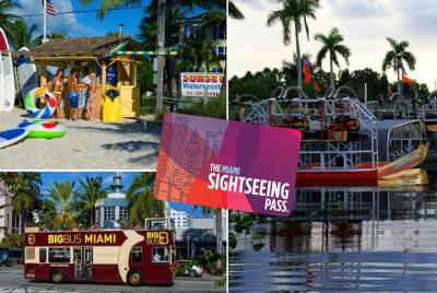 The Miami Sightseeing Flex Pass: 35 Attractions + Hop on Hop off The Miami Sightseeing Flex Pass: 35 Attractions + Hop on Hop off