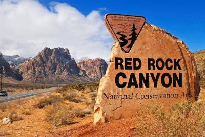 Red Rock Canyon and Seven Magic Mountains Tour with Ghost Town option Red Rock Canyon and Seven Magic Mountains Tour with Ghost Town option