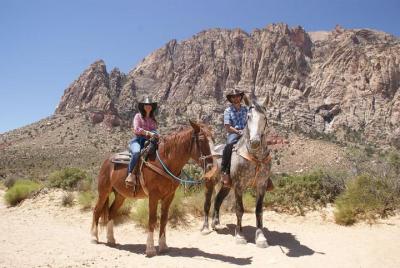 Morning Maverick Horseback Ride with Breakfast from Las Vegas Morning Maverick Horseback Ride with Breakfast from Las Vegas