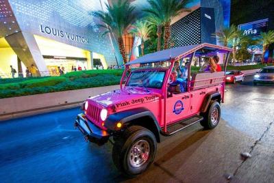 Las Vegas City Lights Night Tour by Jeep with Optional Helicopter Flight Las Vegas City Lights Night Tour by Jeep with Optional Helicopter Flight