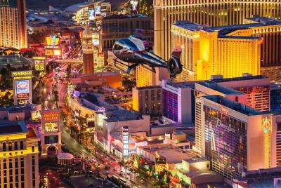 Las Vegas Strip Helicopter Night Flight with Optional Transportation Las Vegas Strip Helicopter Night Flight with Optional Transportation