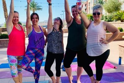 1-Hour Las Vegas Yoga Class and Cocktails Tasting 1-Hour Las Vegas Yoga Class and Cocktails Tasting
