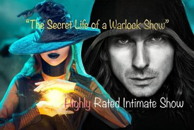 Secret life of a Warlock Magic Show at Las Vegas Magic Theater Secret life of a Warlock Magic Show at Las Vegas Magic Theater