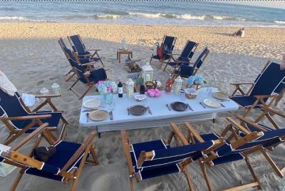 Luxury Beach Bonfire and Picnic Dinner in Montauk Luxury Beach Bonfire and Picnic Dinner in Montauk