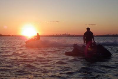 New York Sunset and Wildlife Jet Ski Tour