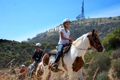 2 hour Horseback Riding Tour near the Hollywood Sign with LA hotel transfers.