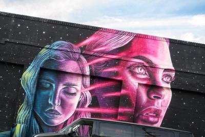 Private Downtown Los Angeles Graffiti & Mural Walking Tour in Arts District