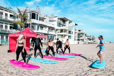 Shared 2 Hours Group Surf Lesson at Venice Beach