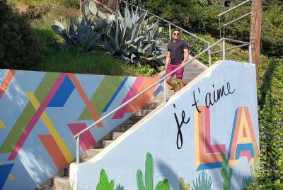 Los Angeles Secret Painted Stairs