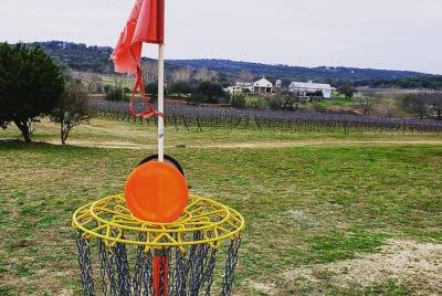 Wine & Disc Golf in The Texas Hill Country
