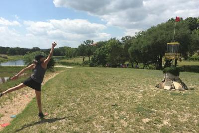Dine & Disc Golf in The Texas Hill Country