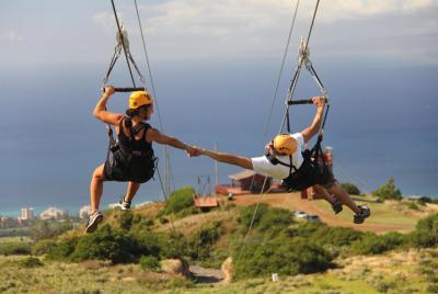 6 Dual-Zipline Mountain Adventure in Maui 6 Dual-Zipline Mountain Adventure in Maui
