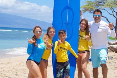 Private Surf Lesson for Group of 3-5 Near Lahaina Private Surf Lesson for Group of 3-5 Near Lahaina