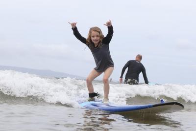 Private Surf Lesson at Kalama Park in Kihei Private Surf Lesson at Kalama Park in Kihei