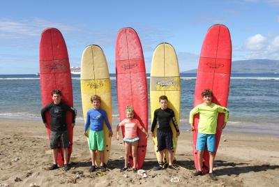 Group Surf Lesson in Lahaina Group Surf Lesson in Lahaina