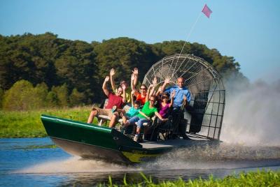 Everglades Airboat 30-45 min with pickup or self drive options