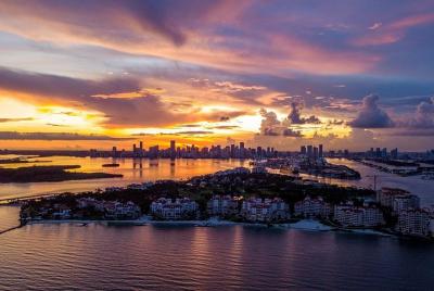 Miami Sunset Air Tour - 50 min - Private 