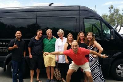 Winery and Vineyard Transportation in Executive Style Mercedes-Benz Sprinter Winery and Vineyard Transportation in Executive Style Mercedes-Benz Sprinter