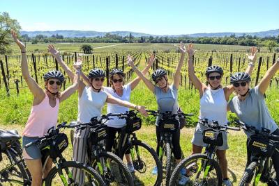 Sonoma Valley Half-Day Pedal Assist Bike or Regular Bike Tour