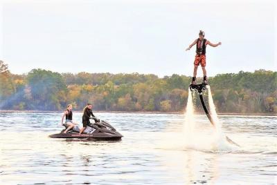1-Hour Nashville FlyBoard at Percy Priest Lake (1-2 People)