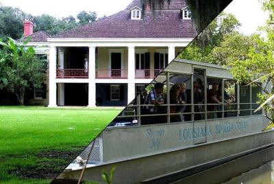 Destrehan Plantation and Swamp Tour Combo from New Orleans Destrehan Plantation and Swamp Tour Combo from New Orleans