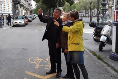 City walk with secret legends and guided, private wine tasting City walk with secret legends and guided, private wine tasting