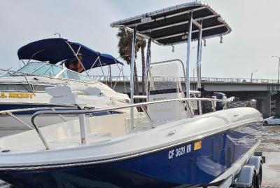 4 Hour Fishing Charter with Rods, Reels, Boat and Captain for up to 4 People