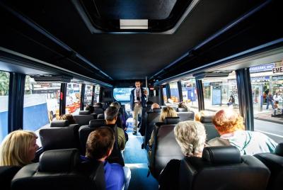 New York City Luxury Bus Tour with Harbor Cruise