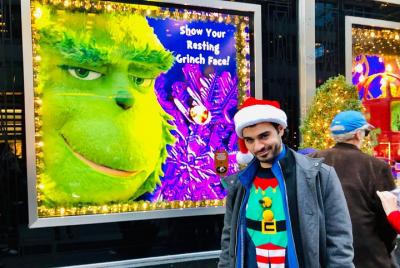 Private NYC Holiday Lights and Movie Sites Tour Private NYC Holiday Lights and Movie Sites Tour