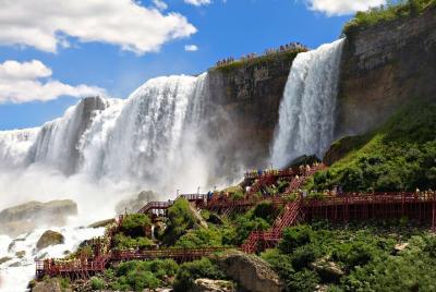 Discovery Niagara Falls USA Side Tour with Boat tour & Cave of th Discovery Niagara Falls USA Side Tour with Boat tour & Cave of th