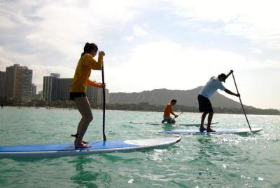 Private Group Stand-Up Paddling Lessons