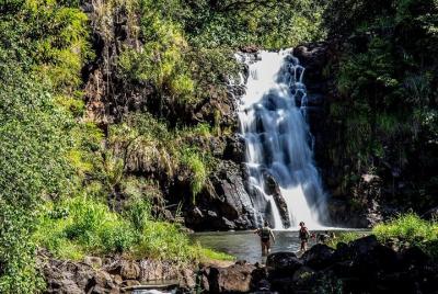 Intimate North Shore Eco-Fun Waterfall from Waikiki