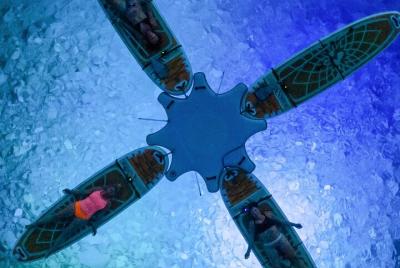 Nighttime Stand Up Paddle Board Yoga in Waikiki