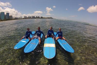 Surf HNL: Ala Moana Surf Lessons with Round-trip Transport Surf HNL: Ala Moana Surf Lessons with Round-trip Transport