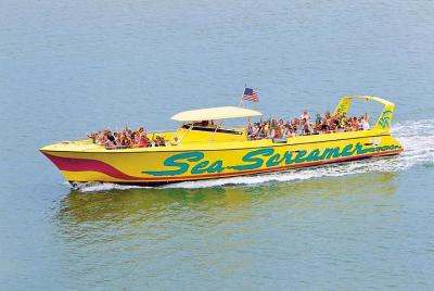 Sea Screamer Boat Cruise in Clearwater Beach with Transport Sea Screamer Boat Cruise in Clearwater Beach with Transport