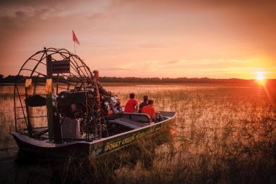 1-Hour Sunset Airboat Ride  1-Hour Sunset Airboat Ride