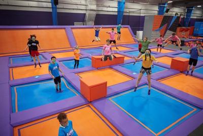 90 Minute Open Jump at a Trampoline Park in Kissimmee 90 Minute Open Jump at a Trampoline Park in Kissimmee