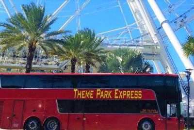 Theme Park Express Transportation to Walt Disney World or Universal Orlando Theme Park Express Transportation to Walt Disney World or Universal Orlando