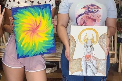 Art Walk, Wine, Lunch, & Painting. Small Group Tour. Art Walk, Wine, Lunch, & Painting. Small Group Tour.